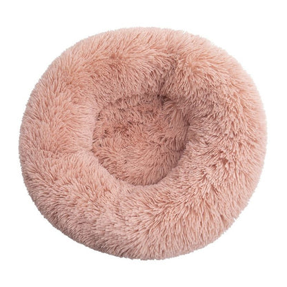 Sanfuss Plush Calming Circular Dog Bed