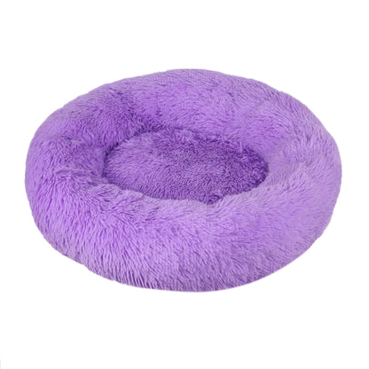 Sanfuss Plush Calming Circular Dog Bed
